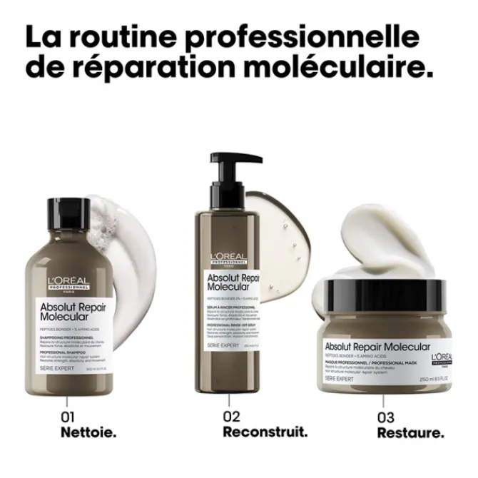 L'Oreal Professionnel Masques|Cheveux Secs / Abîmés / Cassants>Absolut Repair Molecular Masque