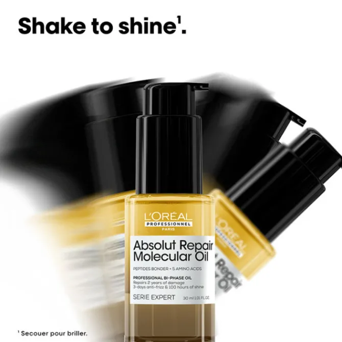 L'Oreal Professionnel Huile & Sérum|Cheveux Secs / Abîmés / Cassants>Absolut Repair Molecular Huile