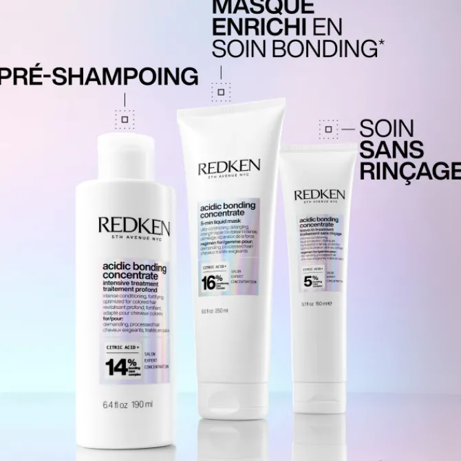 Redken Cheveux Secs / Abîmés / Cassants|Shampooing>Acidic Bonding Concentrate Shampoing