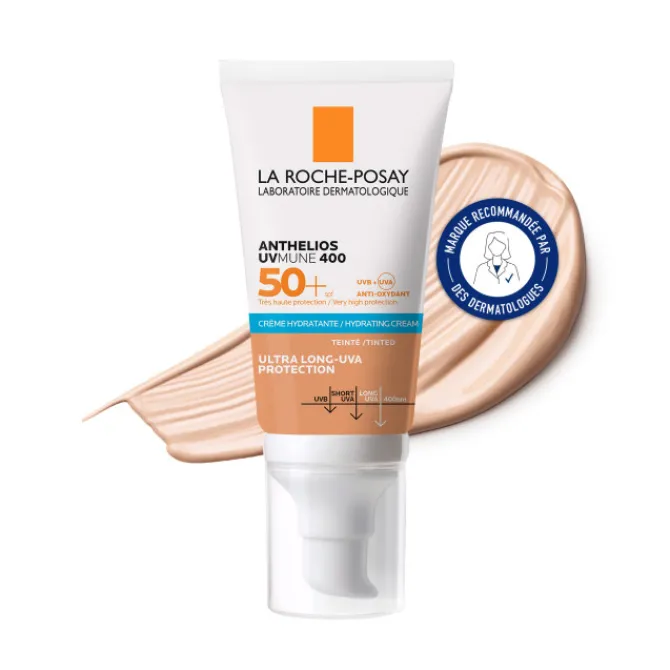 La Roche Posay Soins Solaires|Protection Solaire Visage>Anthelios Crème UVMUNE 400