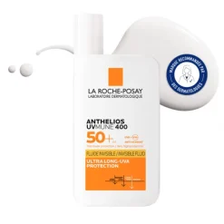 La Roche Posay Soins Solaires|Protection Solaire Visage>Anthelios Fluide Solaire Sans Parfum SPF50+