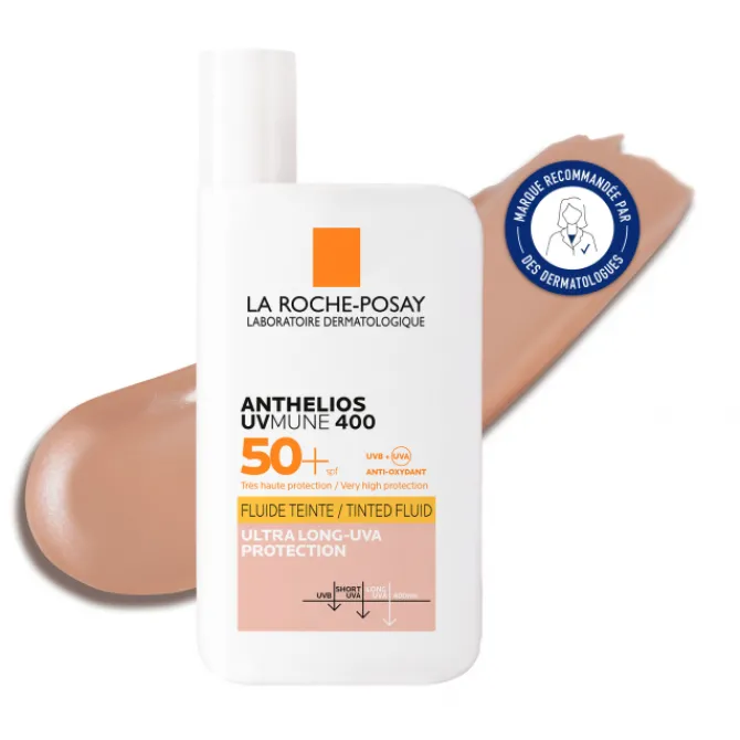 La Roche Posay Soins Solaires|Protection Solaire Visage>Anthelios Fluide UVMUNE 400