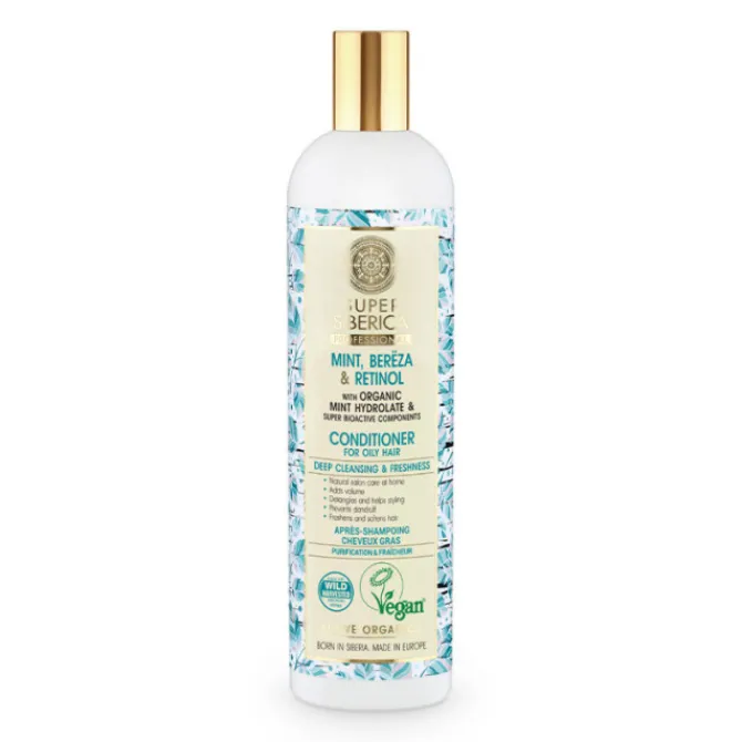 Natura Siberica Après-Shampooing>Après-Shampooing Purification et Fraîcheur