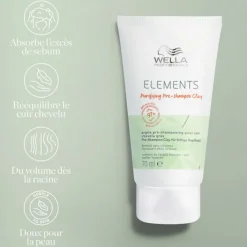Wella Cheveux Gras|Pré - Shampooing>Argile Pré-Shampoing Purifiant