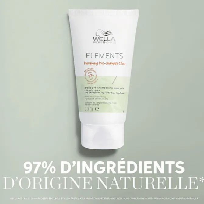 Wella Cheveux Gras|Pré - Shampooing>Argile Pré-Shampoing Purifiant