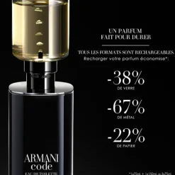 Giorgio Armani Parfums Rechargeables|Eau De Toilette></noscript>Armani Code
