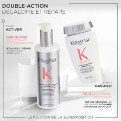 Kerastase Cheveux Secs / Abîmés / Cassants|Shampooing|Bain Décalcifiant Réparateur