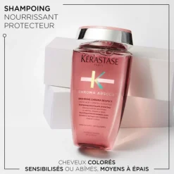 Kerastase Cheveux Colorés / Méchés|Shampooing>Bain Riche Chroma Respect