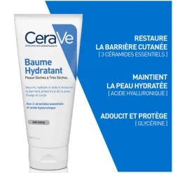 CeraVe Soins Hydratants|Crèmes De Jour></noscript>Baume Hydratant Visage et Corps