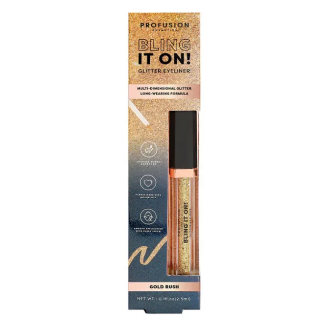 Profusion Cosmetics Eyeliner>Bling It On Eyeliner Pailleté