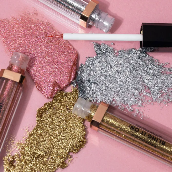 Profusion Cosmetics Eyeliner>Bling It On Eyeliner Pailleté