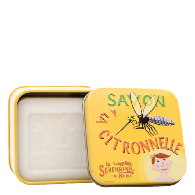 La Savonnerie de Nyons Savon Solide|Bain & Douche>Boite Métal & Savon à la Citronnelle