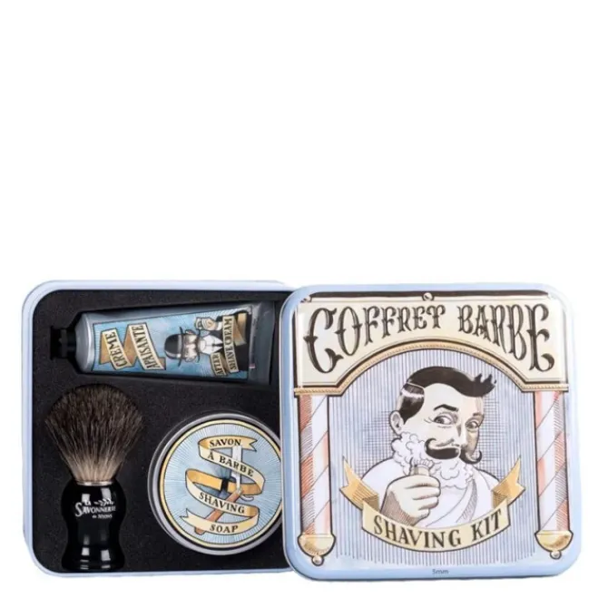 La Savonnerie de Nyons Soin Rasage & Barbe>Boite métal Coffret Barbe