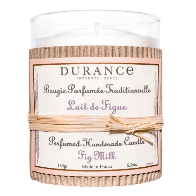 DURANCE Parfums D'Intérieur>Bougie Parfumée Traditionnelle Lait de Figue
