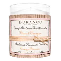DURANCE Parfums D'Intérieur>Bougie Parfumée Traditionnelle Fleur d'Oranger