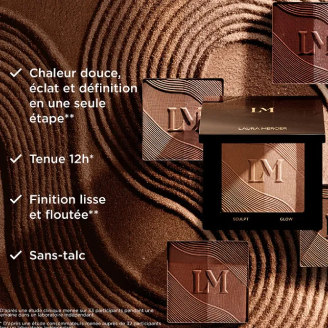 Laura Mercier Poudre Soleil & Bronzer|Bronze Color Infusion