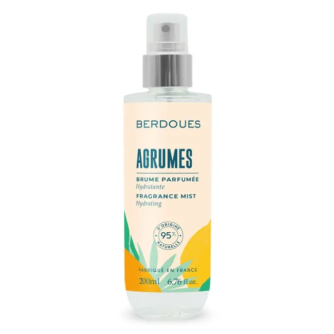 Berdoues Brumes Parfumées|Parfums Petits Prix>Brume Parfumée Hydratante Agrumes