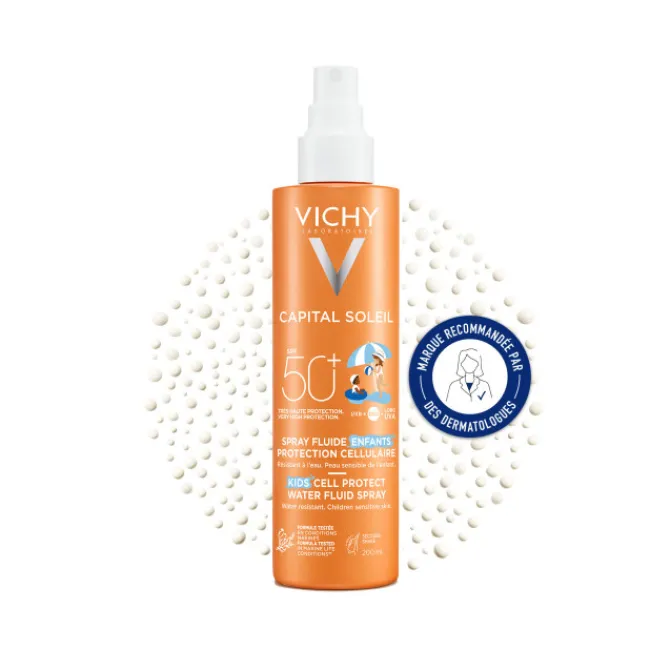 Vichy Soins Solaires|Protection Solaire Enfants>Capital Soleil Spray Enfant SPF50+
