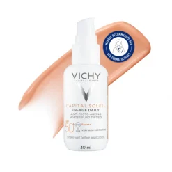Vichy Soins Solaires|Protection Solaire Visage>Capital Soleil UV-AGE DAILY TEINTÉ SPF50+