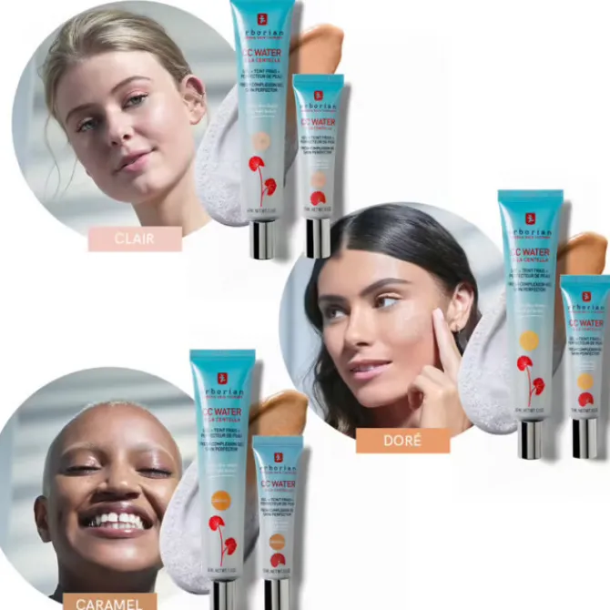 Erborian Crème Teintée, Bb & Cc Crème|K-Beauty>CC Water Clair
