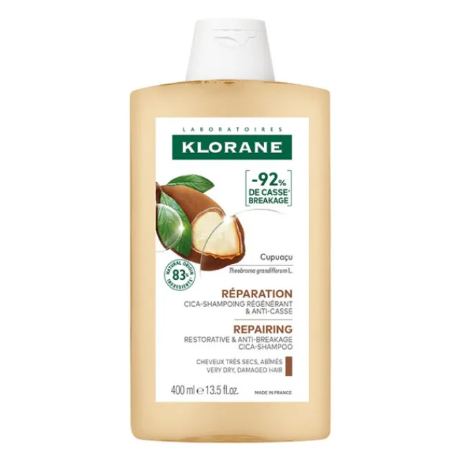 Klorane Shampooings|Cheveux Bouclés / Ondulés / Frisés / Crépus>Cica-Shampoingrégénérant et anti-casse