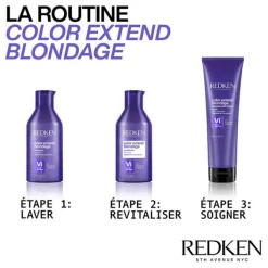 Redken Cheveux Blonds / Décolorés / Gris / Blanc|Après-Shampooing|Color Extend Blondage