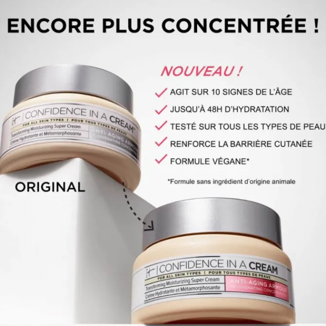 IT COSMETICS Crème De Nuit|Crème De Jour>Confidence in a Cream