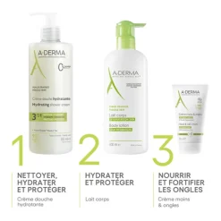 A-derma Douche & Bain|Démaquillants & Nettoyants>Crème Douche Hydratante