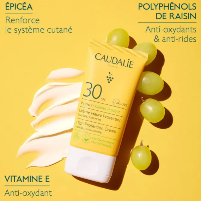 Caudalie Soins Solaires>Crème Haute Protection