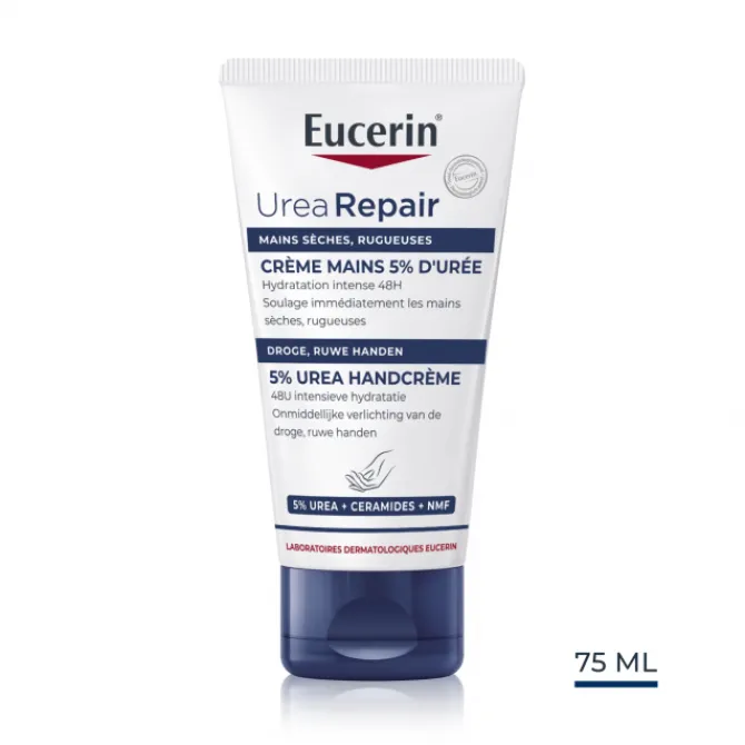 Eucerin Soins Des Mains & Pieds|Soin Des Mains & Pieds>Crème Mains 5% d'Urée
