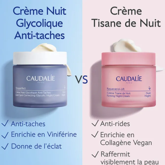 Caudalie Crème De Nuit|Crème De Nuit>Crème Nuit Glycolique Anti-taches