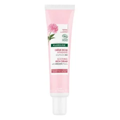 Klorane Crèmes De Jour>Crème Riche Apaisante à la Pivoine BIO