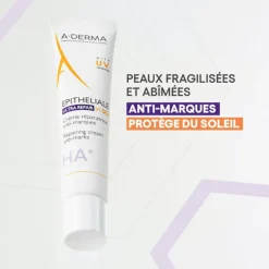 A-derma Crèmes De Jour></noscript>Crème Réparatrice Anti-Marques SPF50+