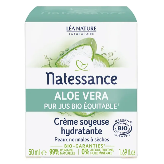 Natessance Crèmes De Jour>Crème soyeuse hydratante