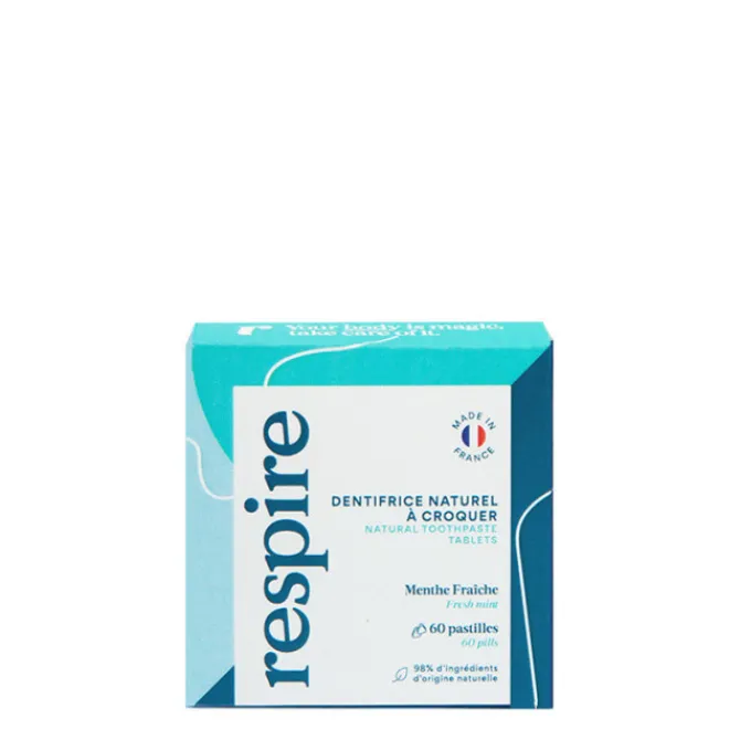 Respire Hygiène Bucco-Dentaire|Hygiène Bucco-Dentaire|Dentifrice Solide
