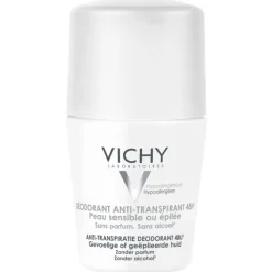 Vichy Déodorants|Déodorant>Déodorant Roll-On Anti-Transpirant 48h