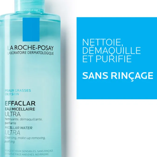 La Roche Posay Démaquillants & Nettoyants|Démaquillant & Nettoyant>Effaclar Eau Micellaire Ultra