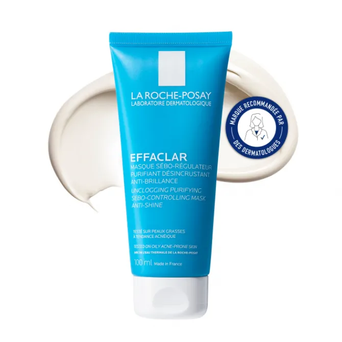 La Roche Posay Gommages & Masques|Masque>Effaclar Masque Sébo-Régulateur