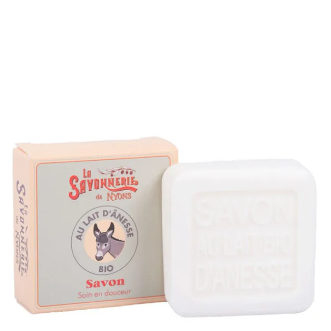La Savonnerie de Nyons Savon Solide>Etui Carton & Savon Au Lait d’Ânesse