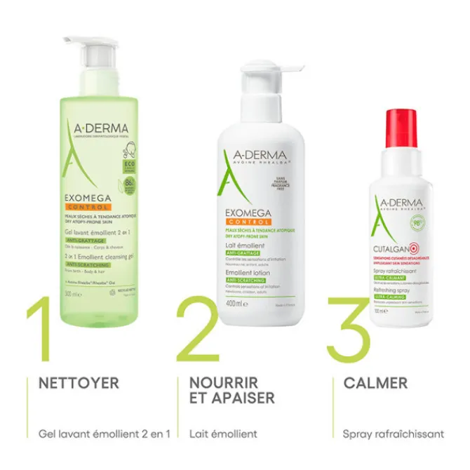 A-derma Soins Hydratants|Crèmes De Jour>Exomega Control - Lait Émollient