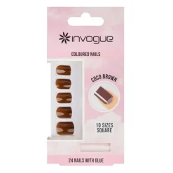 Invogue Accessoires>Faux-ongles Colorés Carré