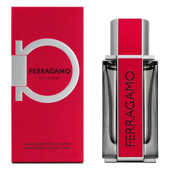 Homme Ferragamo Eau De Parfum|Red Leather