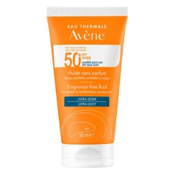 Avene Soins Solaires|Protection Solaire Visage>Fluide Sans Parfum SPF50+