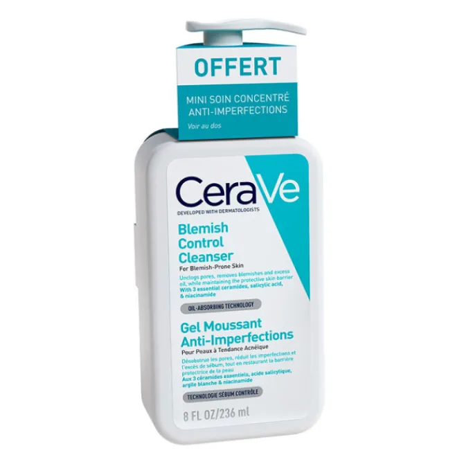 CeraVe Savons Liquides|Démaquillants & Nettoyants>Gel Moussant Anti-imperfections