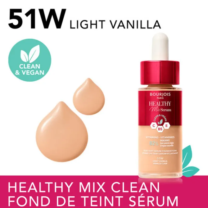 Bourjois Fond De Teint Fluide>Healthy Mix