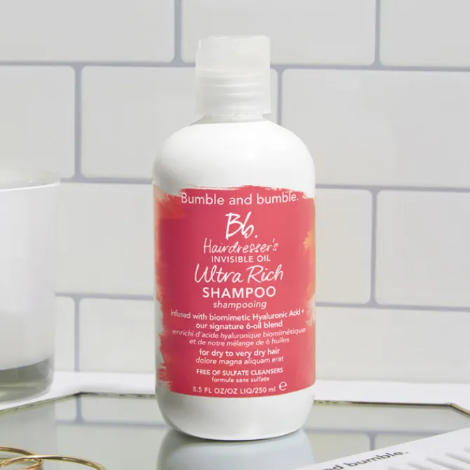 Bumble and bumble Cheveux Secs / Abîmés / Cassants|Shampooing>Invisible Oil Ultra Rich Shampoo