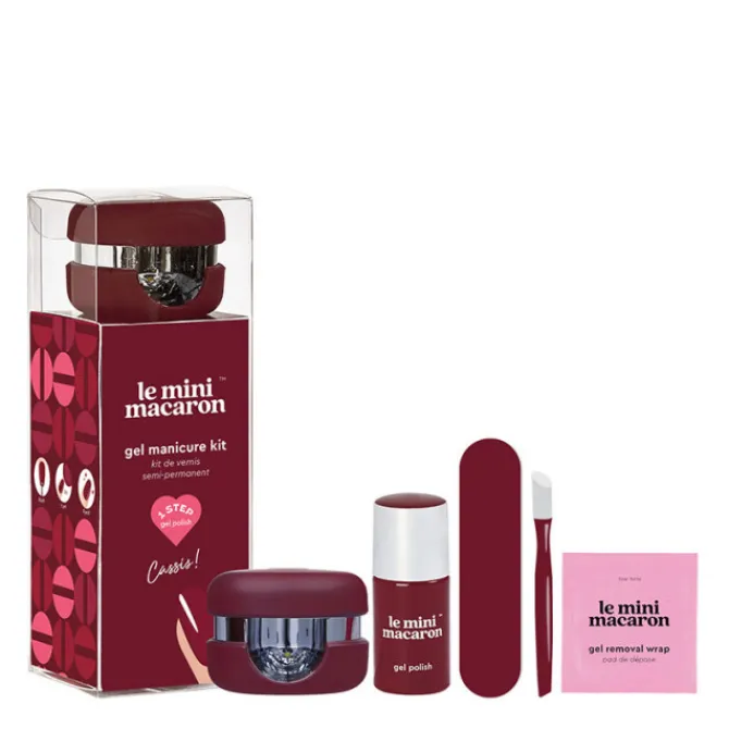 Le Mini Macaron Accessoires|Semi Permanent>Kit Vernis Semi-Permanent Cassis