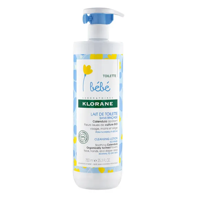 Klorane Enfance & Maternité|Soins Pour Enfants>Lait de ToiletteSans Rinçageau Calendula