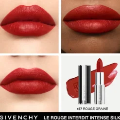 Givenchy Rouge À Lèvres|Le Rouge Interdit Intense Silk