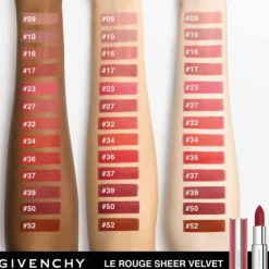 Givenchy Rouge À Lèvres|Le Rouge Sheer Velvet